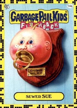 2011 Topps Garbage Pail Kids Flashback Series 2 #14a Sewer Sue Front