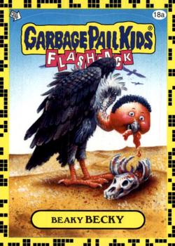 2011 Topps Garbage Pail Kids Flashback Series 2 #18a Beaky Becky Front
