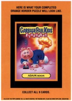 2011 Topps Garbage Pail Kids Flashback Series 2 #25a Hairy Harriet Back