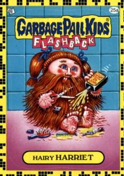 2011 Topps Garbage Pail Kids Flashback Series 2 #25a Hairy Harriet Front