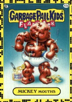 2011 Topps Garbage Pail Kids Flashback Series 2 #43a Mickey Mouths Front