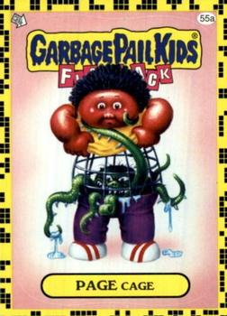 2011 Topps Garbage Pail Kids Flashback Series 2 #55a Page Cage Front