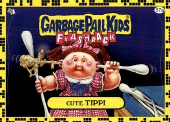 2011 Topps Garbage Pail Kids Flashback Series 2 #57a Cute Tippi Front