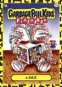 2011 Topps Garbage Pail Kids Flashback Series 2 #63a 3-Dee Front