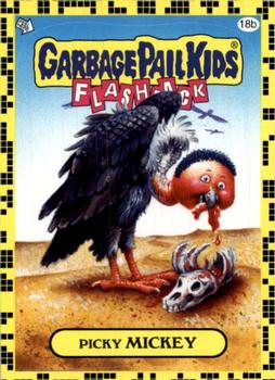 2011 Topps Garbage Pail Kids Flashback Series 2 #18b Picky Mickey Front