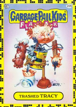 2011 Topps Garbage Pail Kids Flashback Series 2 #22b Trashed Tracy Front
