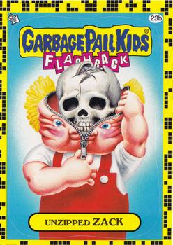 2011 Topps Garbage Pail Kids Flashback Series 2 #23b Unzipped Zack Front