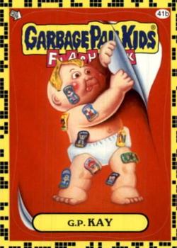 2011 Topps Garbage Pail Kids Flashback Series 2 #41b G.P. Kay Front