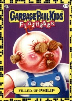 2011 Topps Garbage Pail Kids Flashback Series 2 #47b Filled-Up Philip Front