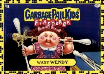 2011 Topps Garbage Pail Kids Flashback Series 2 #57b Waxy Wendy Front