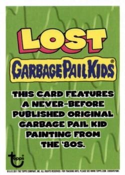 2011 Topps Garbage Pail Kids Flashback Series 2 #66b Keith Out Back