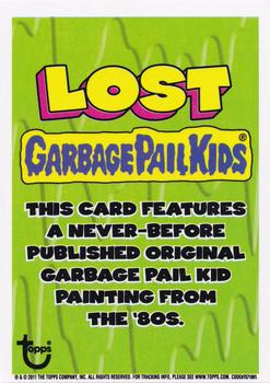 2011 Topps Garbage Pail Kids Flashback Series 2 #68b Peter Meter Back