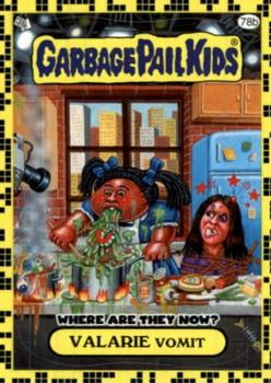 2011 Topps Garbage Pail Kids Flashback Series 2 #78b Valarie Vomit Front