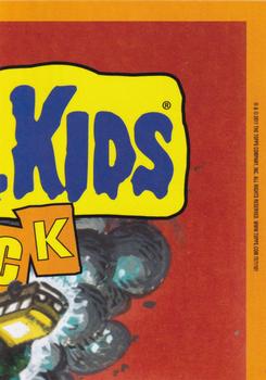 2011 Topps Garbage Pail Kids Flashback Series 3 #10a Clogged Duane Back