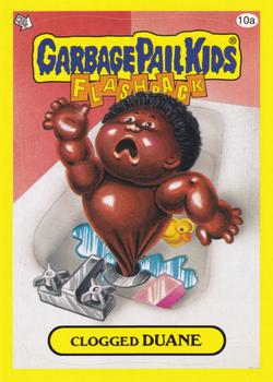 2011 Topps Garbage Pail Kids Flashback Series 3 #10a Clogged Duane Front