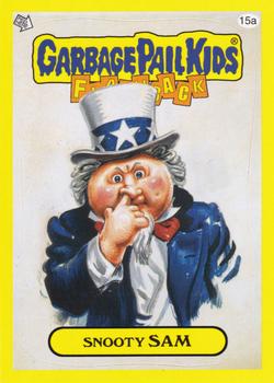2011 Topps Garbage Pail Kids Flashback Series 3 #15a Snooty Sam Front
