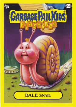 2011 Topps Garbage Pail Kids Flashback Series 3 #20a Dale Snail Front