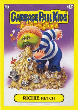 2011 Topps Garbage Pail Kids Flashback Series 3 #23a Richie Retch Front