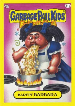 2011 Topps Garbage Pail Kids Flashback Series 3 #31a Barfin' Barbara Front