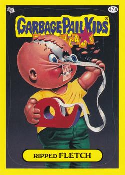 2011 Topps Garbage Pail Kids Flashback Series 3 #47a Ripped Fletch Front