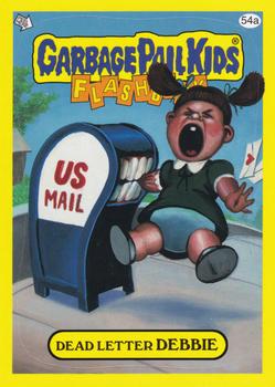2011 Topps Garbage Pail Kids Flashback Series 3 #54a Dead Letter Debbie Front