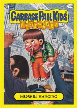 2011 Topps Garbage Pail Kids Flashback Series 3 #58a Howie Hanging Front