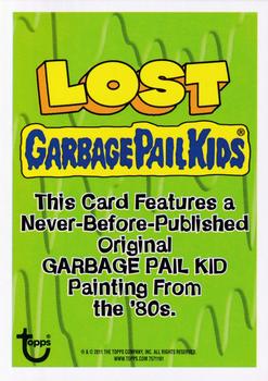 2011 Topps Garbage Pail Kids Flashback Series 3 #67a Prickly Pete Back
