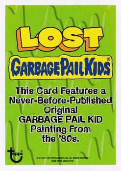 2011 Topps Garbage Pail Kids Flashback Series 3 #68a Arach Ned Back