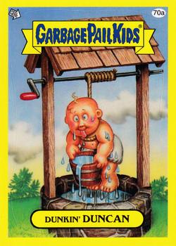 2011 Topps Garbage Pail Kids Flashback Series 3 #70a Dunkin' Duncan Front