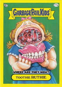 2011 Topps Garbage Pail Kids Flashback Series 3 #77a Toothie Ruthie Front