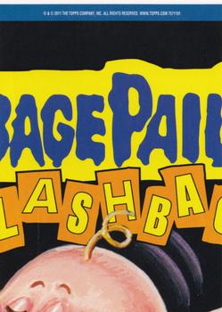 2011 Topps Garbage Pail Kids Flashback Series 3 #2b Electric Bill Back