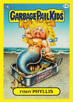 2011 Topps Garbage Pail Kids Flashback Series 3 #14b Fishy Phyllis Front