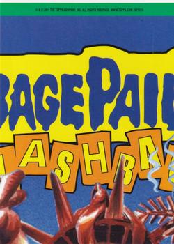 2011 Topps Garbage Pail Kids Flashback Series 3 #20b Crushed Shelly Back