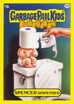 2011 Topps Garbage Pail Kids Flashback Series 3 #24b Spencer Dispenser Front