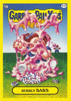 2011 Topps Garbage Pail Kids Flashback Series 3 #41b Bubbly Babs Front