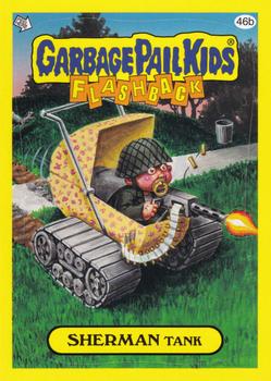 2011 Topps Garbage Pail Kids Flashback Series 3 #46b Sherman Tank Front