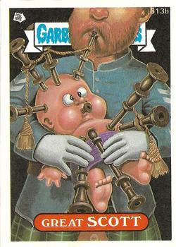 1988 Topps Garbage Pail Kids Series 15 #613b Great Scott Front