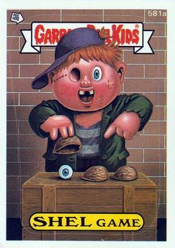 1988 Topps Garbage Pail Kids Series 15 #581a Shel Game Front