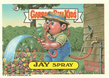 1988 Topps Garbage Pail Kids Series 13 #520b Jay Spray Front