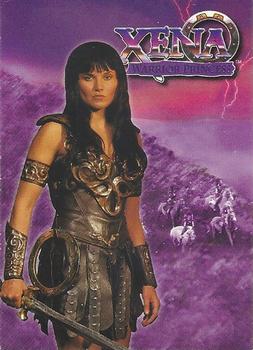 1998 Topps Xena: Warrior Princess #1 Title Card Front