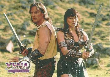 1998 Topps Xena: Warrior Princess #10 Pledged to Fight Evil Front