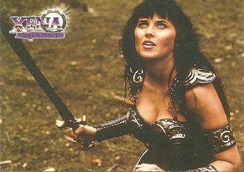 1998 Topps Xena: Warrior Princess #21 Fighting the Furies Front