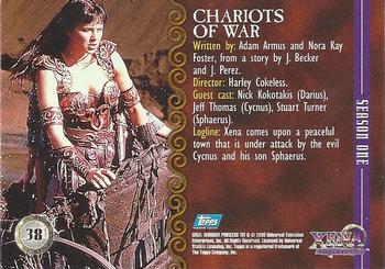 1998 Topps Xena: Warrior Princess #38 Chariots of War Back