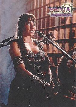 1998 Topps Xena: Warrior Princess #47 The Black Wolf Front