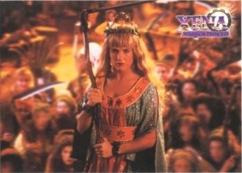 1998 Topps Xena: Warrior Princess Series II #18 The Rift Front