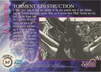 1998 Topps Xena: Warrior Princess Series II #62 Torment's Destruction Back