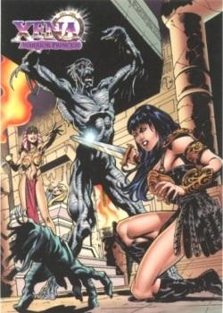 1998 Topps Xena: Warrior Princess Series II #66 Aaron Lopresti Front