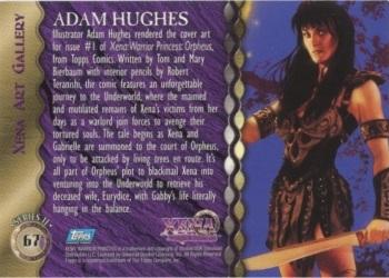 1998 Topps Xena: Warrior Princess Series II #67 Adam Hughes Back