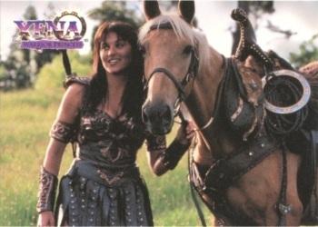 1998 Topps Xena: Warrior Princess Series II #71 A Horse Called Argo Front