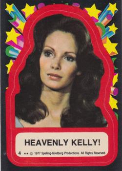 1977 Topps Charlie's Angels - Stickers #4 Heavenly Kelly! Front